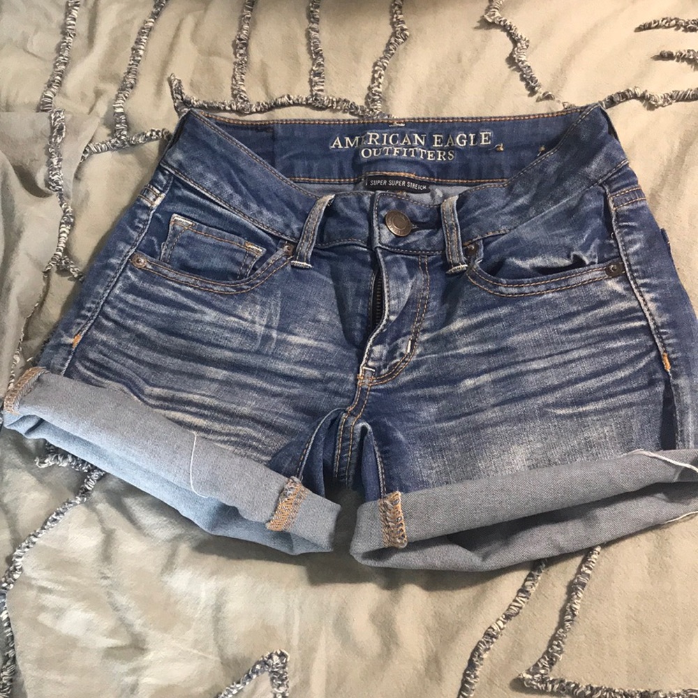 Super stretchy Jean shorts